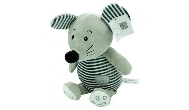Axiom Striped cuddly toy s - Mouse 26 cm
