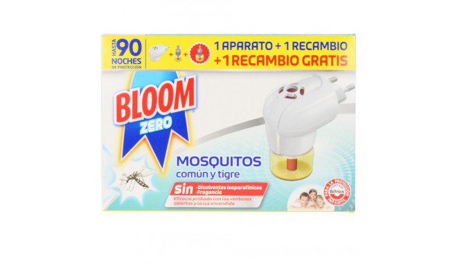 BLOOM ZERO MOSQUITOS aparato eléctrico + 2 recambios