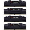 G.Skill DDR4 - 64 GB -3600 - CL - 16 - Quad-Kit, Ripjaws V (black, F4-3600C16Q-64GVKC)