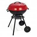 Coal Barbecue with Cover and Wheels (44 x 44 x 72 cm)