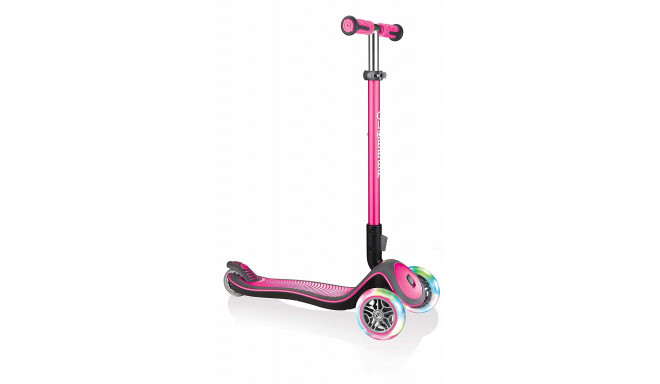 Globber Elite Deluxe with light rollers, Scooter (pink / black)