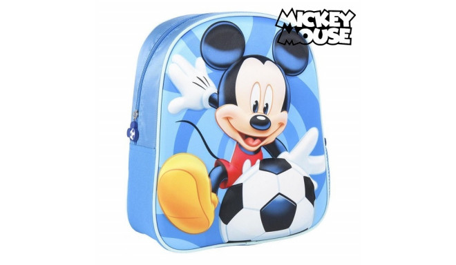 3D-Laste seljakott Mickey Mouse Sinine