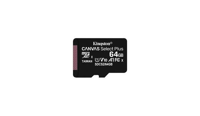 MEMORY MICRO SDXC 64GB UHS-I/SDCS2/64GBSP KINGSTON