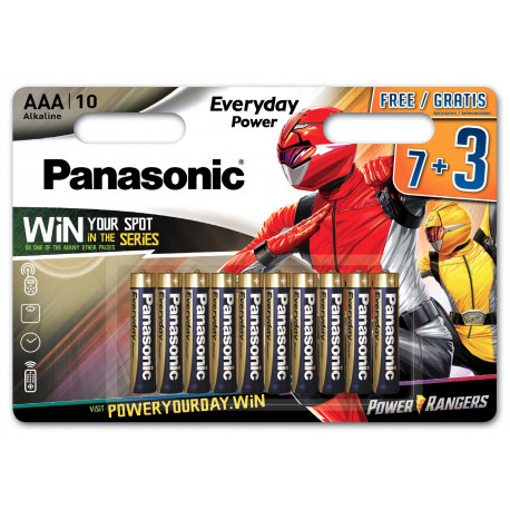 Panasonic Everyday Power батарейка LR03EPS/10BW (7+3)