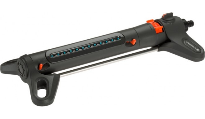 GARDENA square sprinkler AquaZoom S (grey / orange)