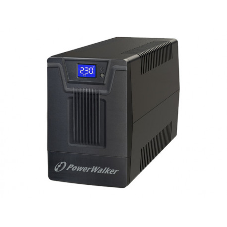 PowerWalker UPS SCL line-interactive 2000VA, 4 Schuko-pistikupesa, RJ11/45 sisend/väljund, USB, LCD
