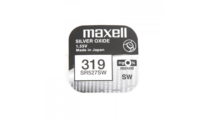Maxell батарейка SR527SW/319 1,55V