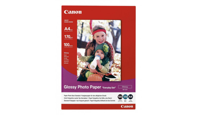 Canon фотобумага GP-501 10x15 глянец, 100 листов