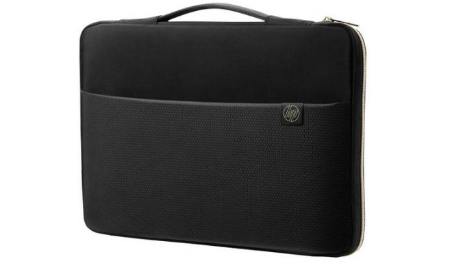 HP laptop bag 14", black/gold