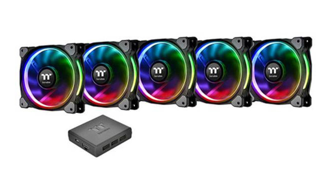 Thermaltake ventilaator Riing Plus 14 RGB 5tk (avatud pakend)