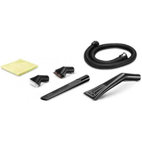 Kärcher car interior cleaning set, nozzle (black, 6 pieces)