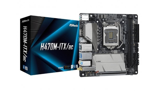 Motherboard H470M-ITX/ac s1200 mini-ITX