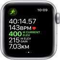 Apple Watch Nike Series 5 GPS, 40mm Silver Aluminium Case with Pure Platinum/Black Nike Sport Band M