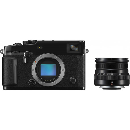Fujifilm X-Pro3 + XF 16mm f/2.8, black