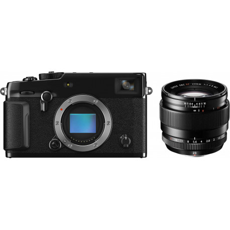 Fujifilm X-Pro3 + XF 23mm f/1.4, black