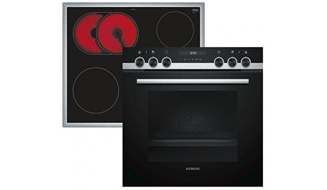 Siemens built-in oven EQ521KB00 + hob EA645GN17