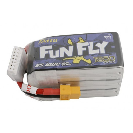 1550mAh 22.2V 100C Funfly Series Gens Ace