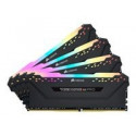 CORSAIR 32GB RAMKit 4x8GB DDR4 2666MHZ 4x288Dimm Unbuffered 16-18-18-35 Vengeance RGB Pro Black Heat