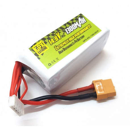 1300mAh 14.8V 45C GPX Extreme
