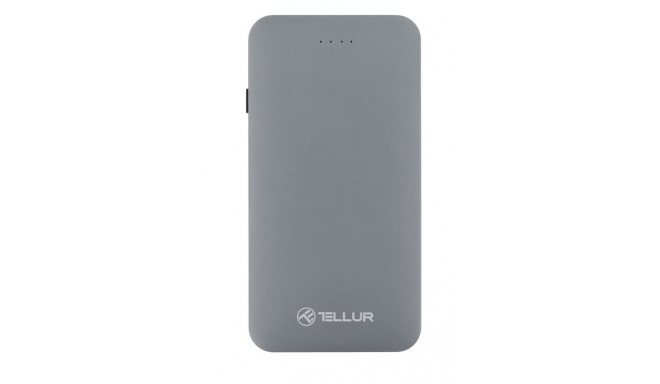 Tellur Power Bank QC 3.0 Fast Charge, 5000mAh, 3in1 gray
