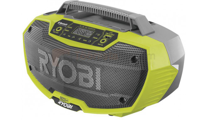 Ryobi raadio R18RH-0, roheline/must (ilma aku ja laadijata)