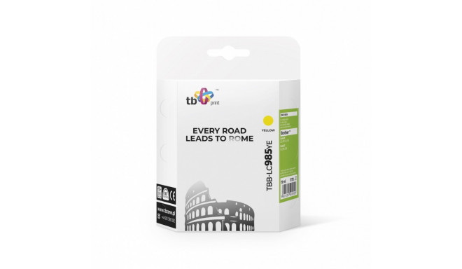 Ink for Brother LC 985 Yellow TBB-LC985YE