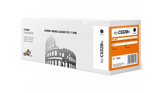 Toner for OKI C532 TO-C532BN Black 100% new
