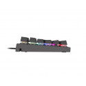 MECHANICAL GAMING KEYBOARD GENESIS THOR 300 RGB US LAYOUT RGB BACKLIGHT RED SWITCH SOFTWARE