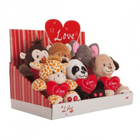 Fluffy toy Animals Print (16 cm)
