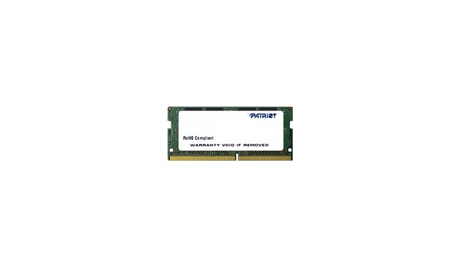 PATRIOT Signature Series DDR4 16GB 2666MHz CL19 SODIMM Single