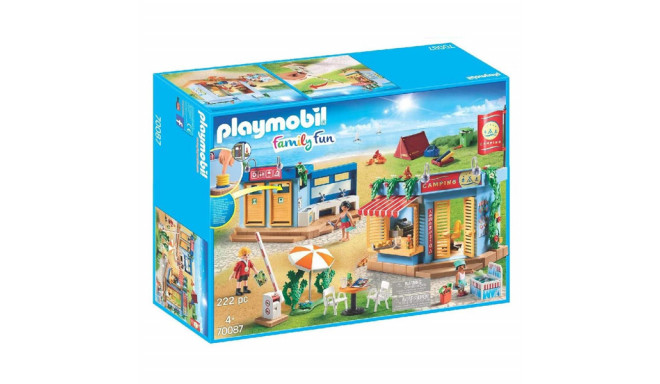 Playset Family Fun Camping Playmobil 70087 (222 pcs)