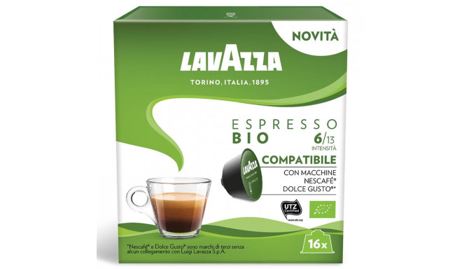 Kohvikapslid Lavazza Nescafe Dolce Gusto Espresso Bio