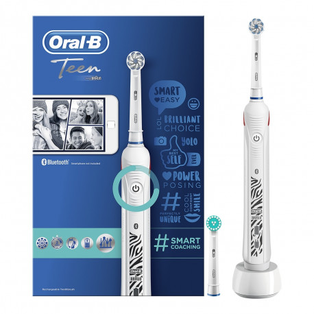 Braun Oral-B elektriline hambahari Smart Teen, valge