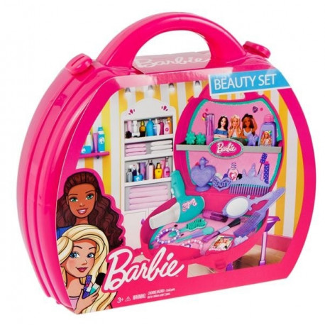 Barbie Beauty set in a suitcase