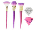 REAL TECHNIQUES BRUSH CRUSH luminous glow LOTE 5 pz