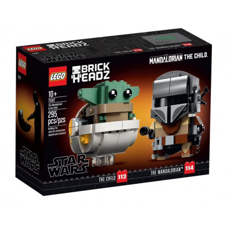 Bricks Star Wars The Mandalorian & The Ba by Yoda