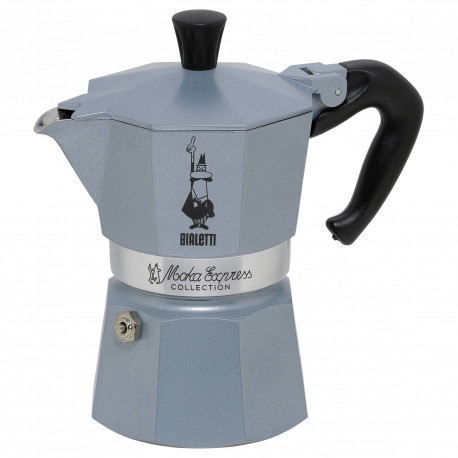 Bialetti MOKA EXPRESS 3TZ Collection azzurra