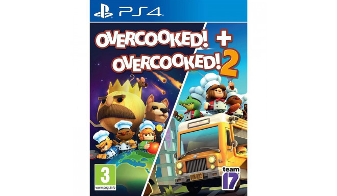 PS4 mängud Overcooked 1 & 2