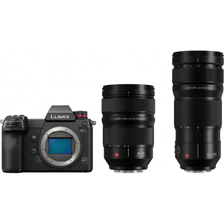 Panasonic Lumix DC-S1R + 24-70mm f/2.8 + 70-200 f/2.8