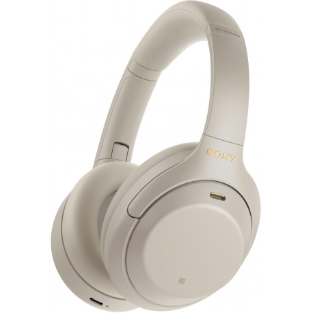 Sony беспроводные наушники + микрофон WH-1000XM4, серебристые