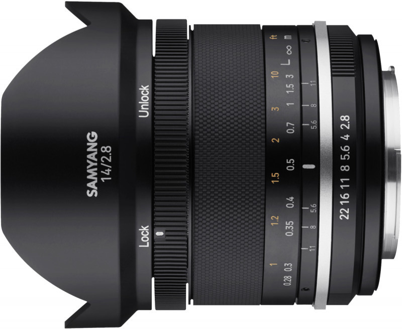 Samyang MF 14mm f/2.8 MK2 objektiiv Fujifilmile