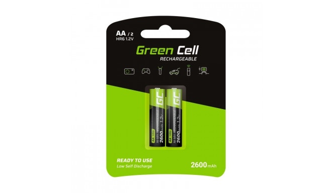 Green Cell aku AA 2600mAh 2tk