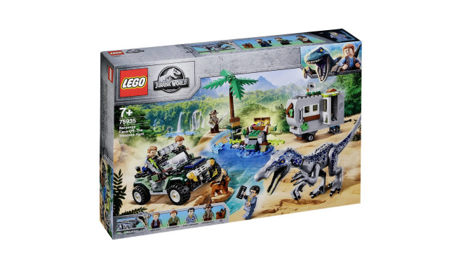 Lego Jurassic World Mänguklotsid Baryonyx Face Off Treasure Hunt 75935 Lego Photopoint 