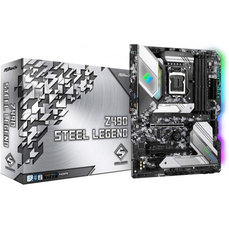 ASRock Z490 Steel Legend - Socket 1200 - mainboard
