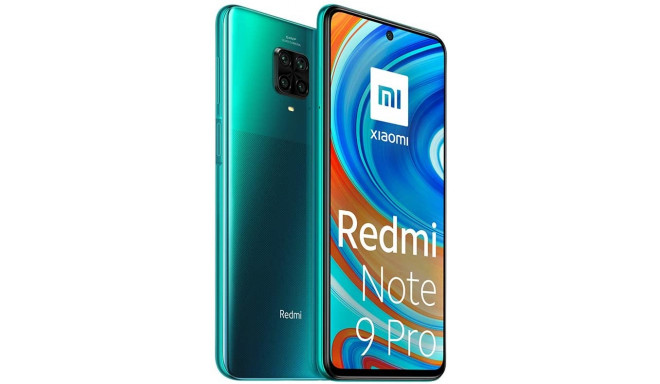 Xiaomi Redmi Note 9 Pro - 6.67 - 128GB, Android (Tropical Green, Dual SIM)