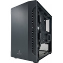 AZZA Bastion, tower case (black, tempered glass)