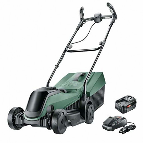 Bosch cordless lawn mower CityMower 18, 18Volt (green / black, Li-ion battery 4.0Ah)