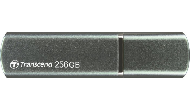Transcend mälupulk 256GB JetFlash 910 USB 3.2, tumeroheline