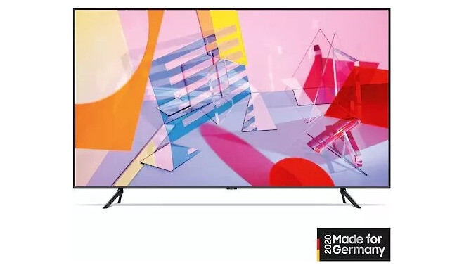 Samsung TV 85" QLED 4K GQ-85Q60T, silver