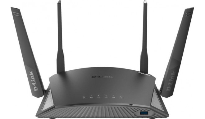 D-Link DIR-1960 EXO AC1900 Smart Mesh WiFi Router, Mesh Router (Black)